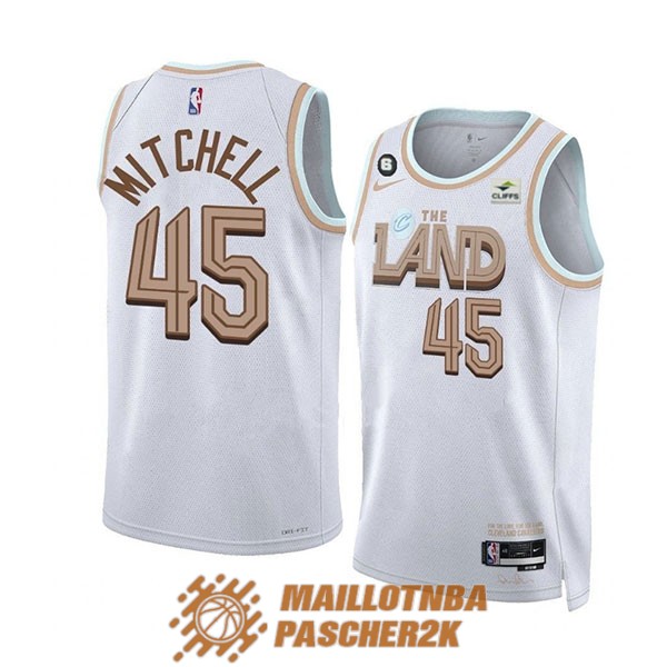 maillot cleveland cavaliers donovan mitchell 45 city edition 2021-2022