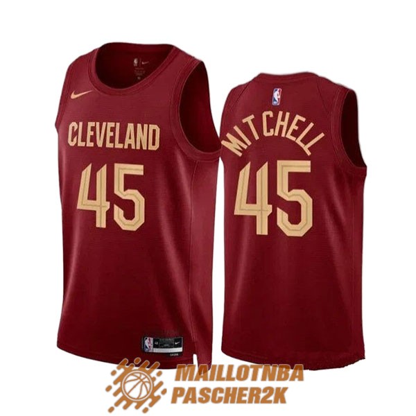 maillot cleveland cavaliers donovan mitchell 45 city edition 2021-2022