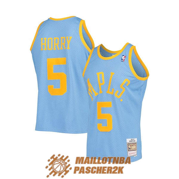 maillot los angeles lakers vintage robert horry 5 2001-2002