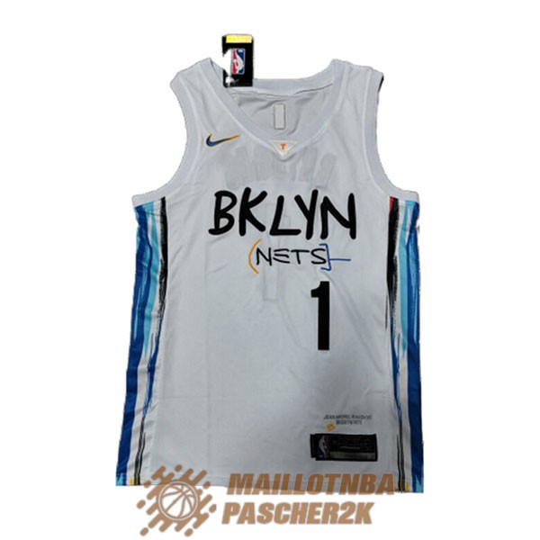 maillot brooklyn nets bruce brown 1 city edition 2022-2023