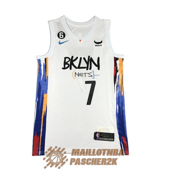 maillot brooklyn nets kevin durant 7 city edition 2022-2023