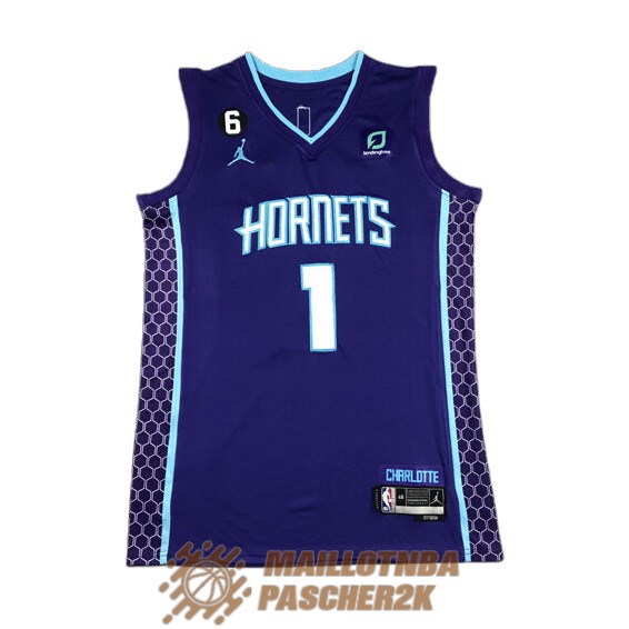 maillot charlotte hornets lamelo ball 1 statement edition 2022-2023