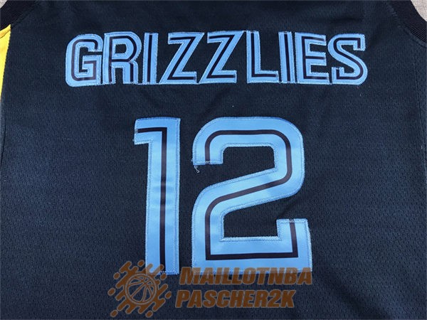 maillot memphis grizzlies ja morant 12 2022-2023 bleu marine<br /><span class=