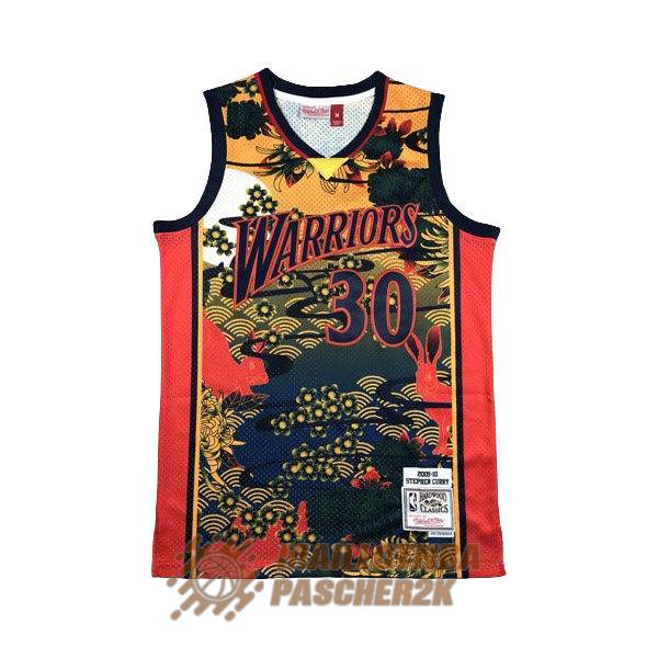maillot golden state warriors stephen curry 30 annee de lapin commemorative edition