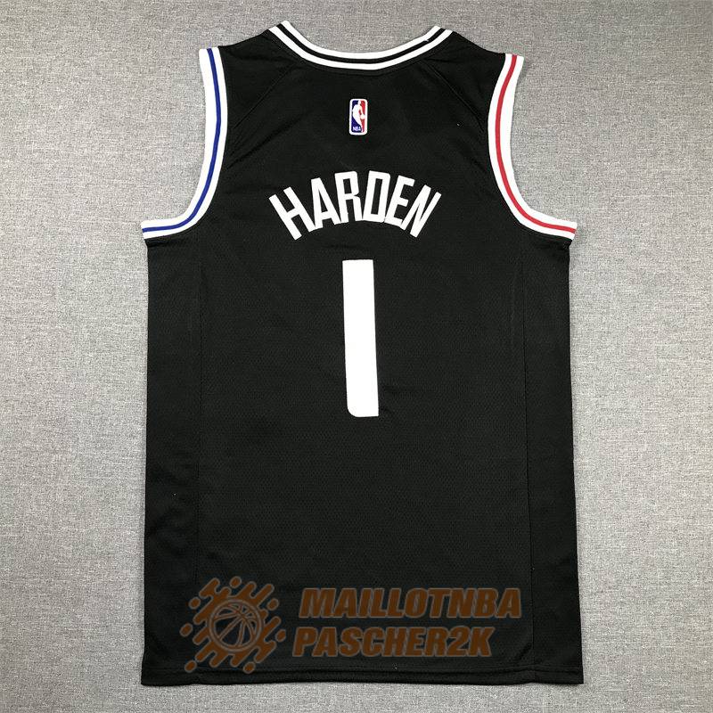 maillot los angeles clippers james harden 1 city edition noir 2023-2024