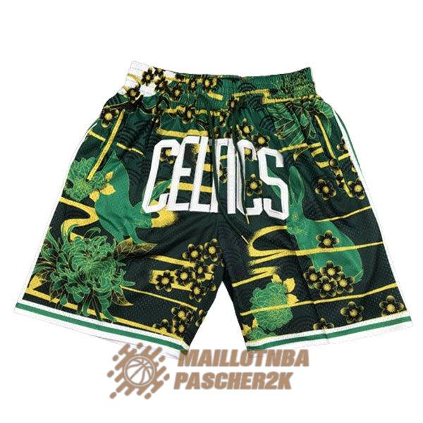 shorts boston celtics annee de lapin edition vert