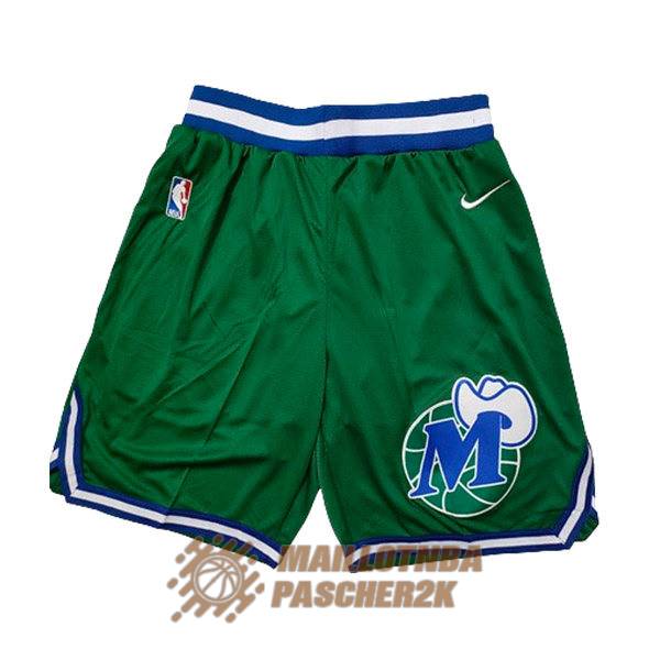 shorts dallas mavericks vert