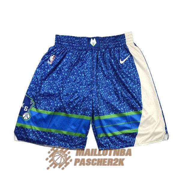 shorts milwaukee bucks 2023-2024 bleu