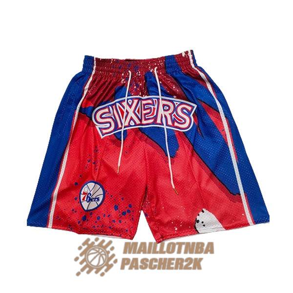 shorts philadelphia 76ers rouge