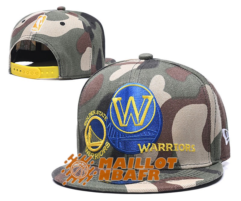 casquette golden state warriors camouflage