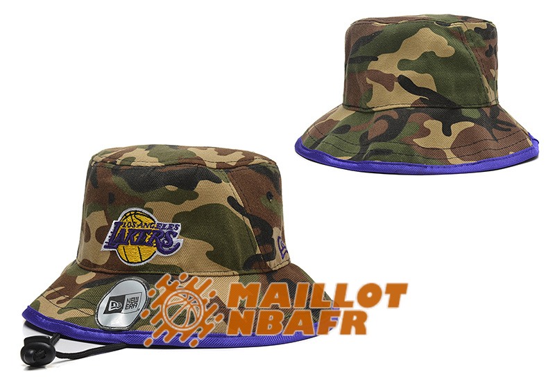 casquette los angeles lakers camouflage
