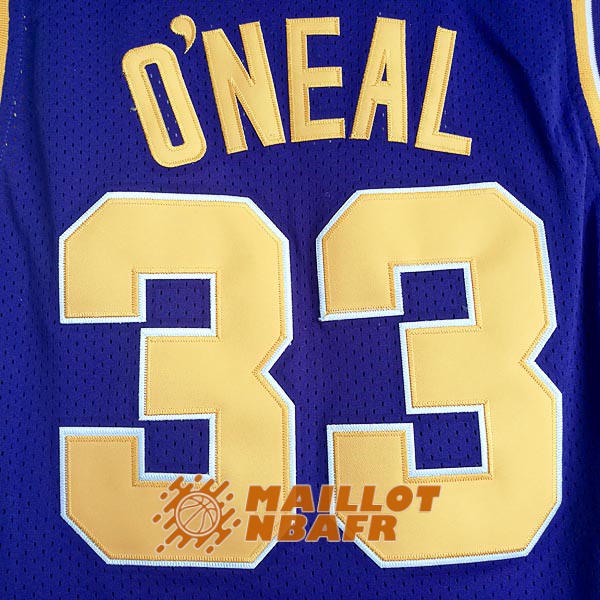 maillot NCAA lsu shaquille o'neal 33 pourpre jaune<br /><span class=