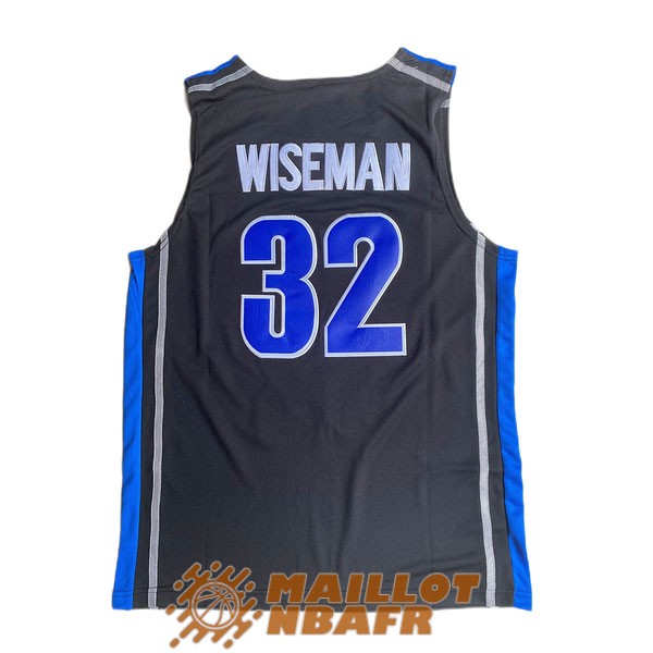 maillot NCAA memphis tigers james wiseman 32 noir bleu