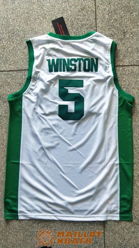 maillot NCAA michigan state spartans cassius winston 5 blanc