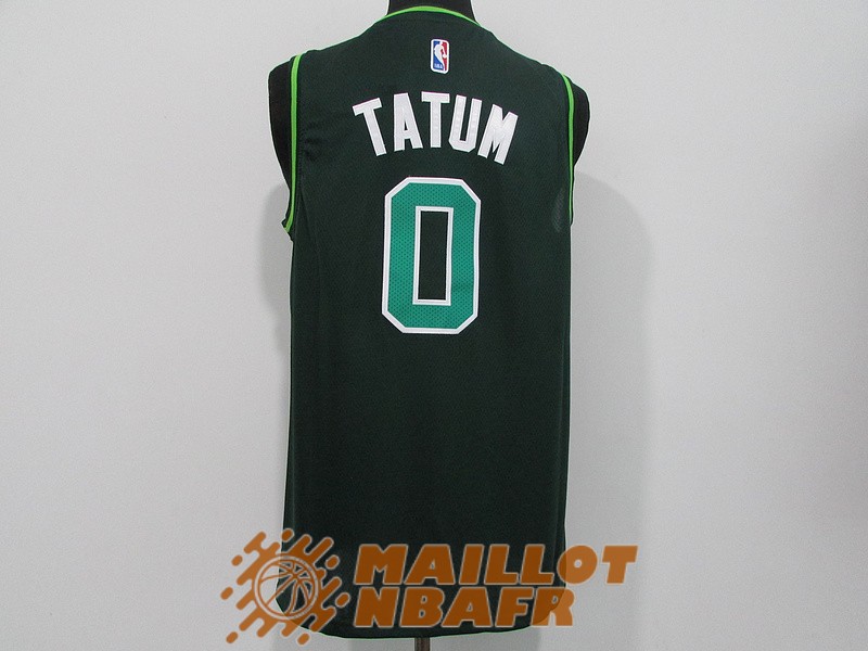 maillot boston celtics earned edition jayson tatum 0 vert<br /><span class=