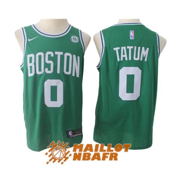 maillot boston celtics jayson tatum 0 vert 2017-2018