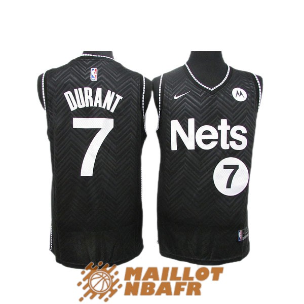 maillot brooklyn nets earned edition kevin durant 7 noir 2021