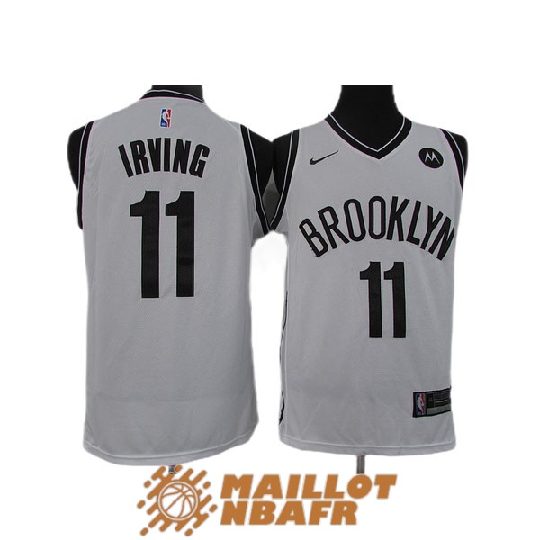 maillot brooklyn nets kyrie irving 11 blanc