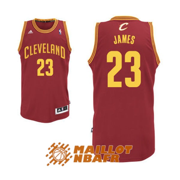 maillot cleveland cavaliers lebron james 23 rouge