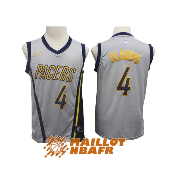 maillot indiana pacers victor oladipo 4 gris city edition