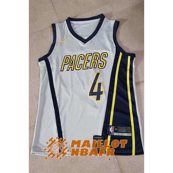 maillot indiana pacers victor oladipo 4 gris city edition