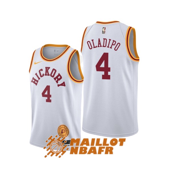 maillot indiana pacers vintage victor oladipo 4 blanc