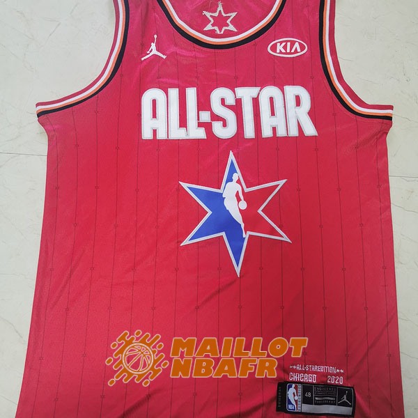 maillot los angeles lakers anthony davis 3 all star 2020 rouge
