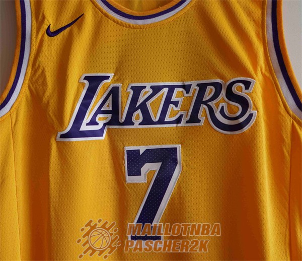 maillot los angeles lakers carmelo anthony 7 75th anniversaire diamant 2021-2022 jaune<br /><span class=