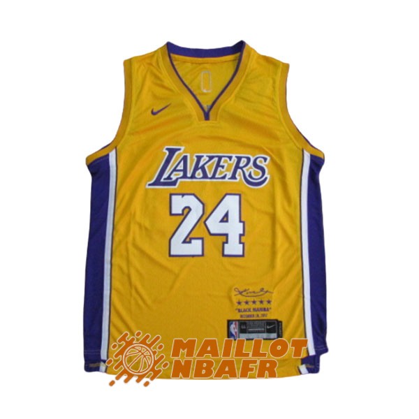 maillot los angeles lakers kobe bryant 24 commemorative edition 2017-2018