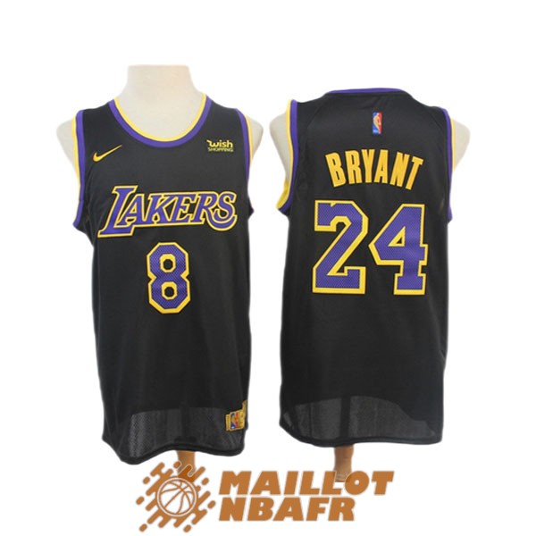 maillot los angeles lakers kobe bryant 8 24 accomplissement edition 2021