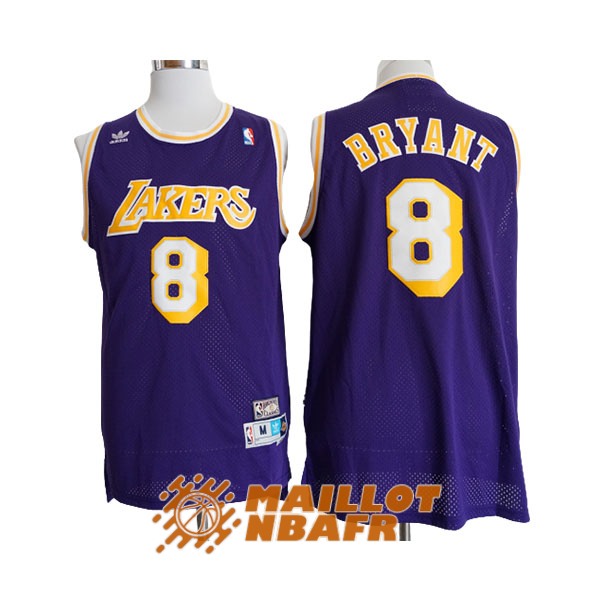 maillot los angeles lakers kobe bryant 8 pourpre