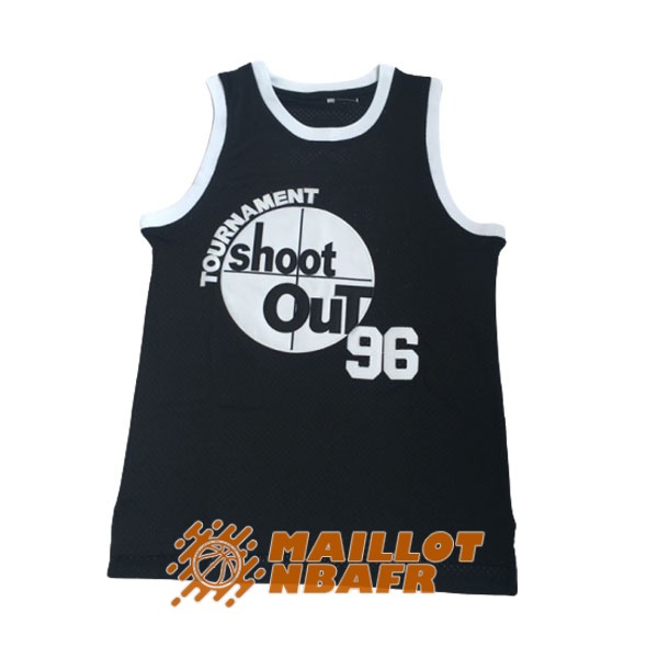 maillot shoot out birdie 96 pelicula edition noir blanc