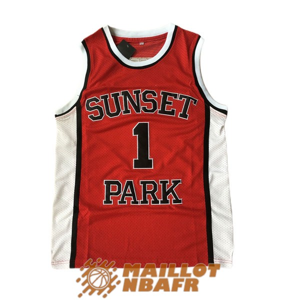 maillot sunset park fredro starr shorty 1 pelicula edition rouge noir