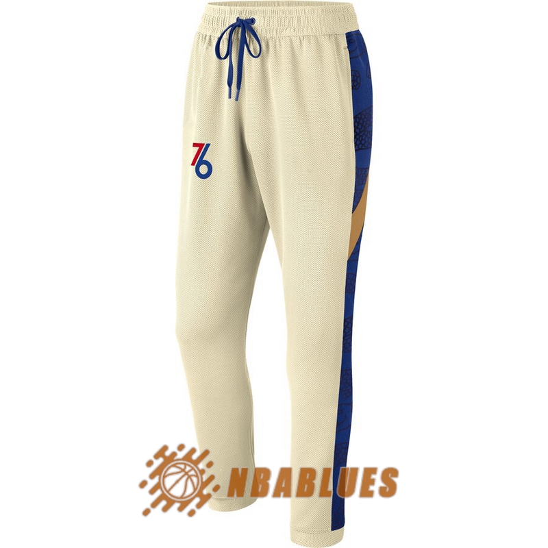 pantalon 2020 couleur creme philadelphia 76ers [nbablues-21-10-29-202]