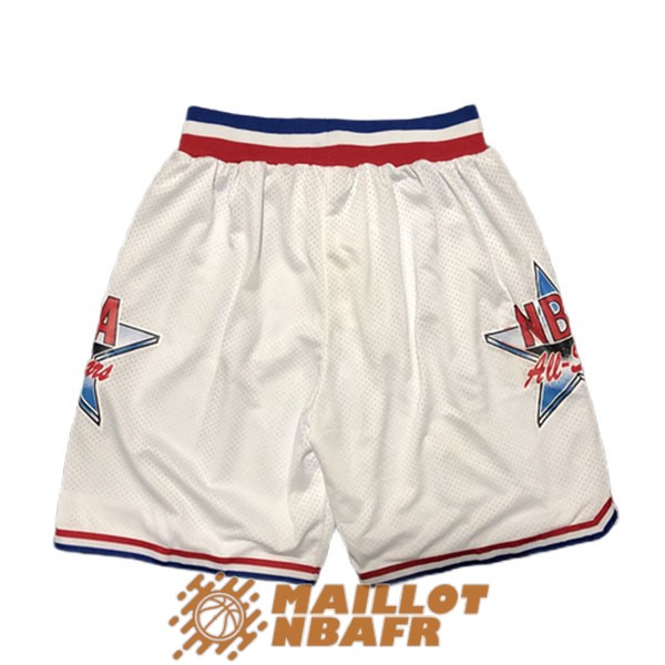 shorts all star just don 1992 blanc