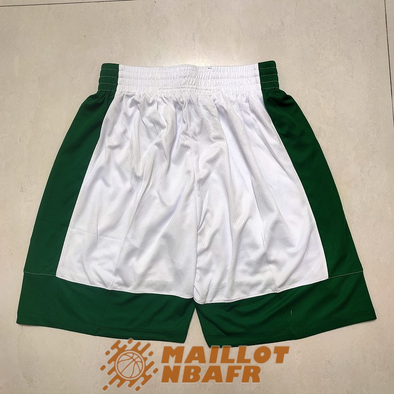 shorts boston celtics city edition blanc vert