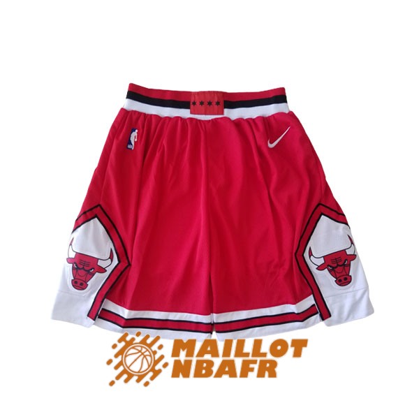 shorts chicago bulls rouge