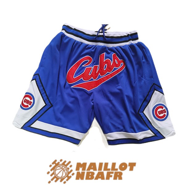 shorts chicago cubs bleu